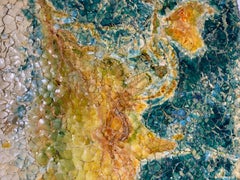 Mosaïque coquille d'œuf, peinture murale : Flatlands