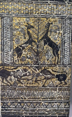 Eggshell Mosaic, Wall Painting: 'Nature in Action'
