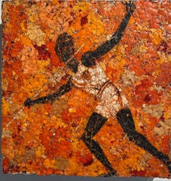 Peinture en mosaïque coquille d'œuf : Baby Didrikson