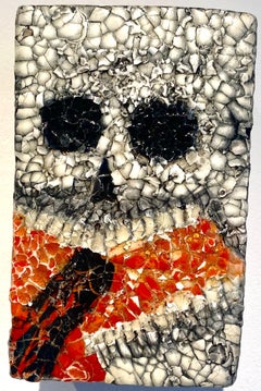 Peinture en mosaïque coquille d'œuf :DF n°6