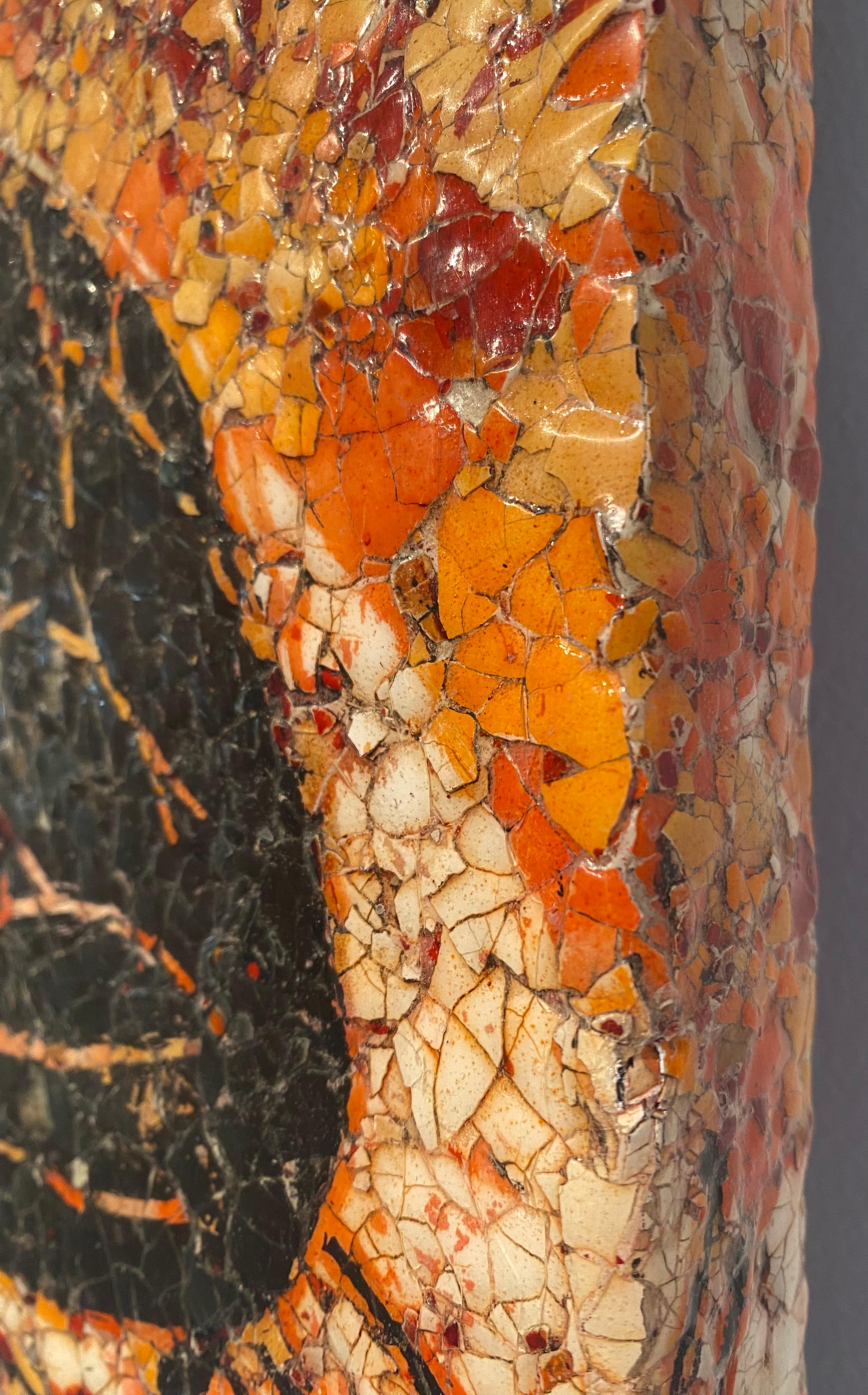 Pittura a mosaico con guscio d'uovo: 