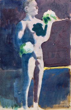 Nude with a Bouquet