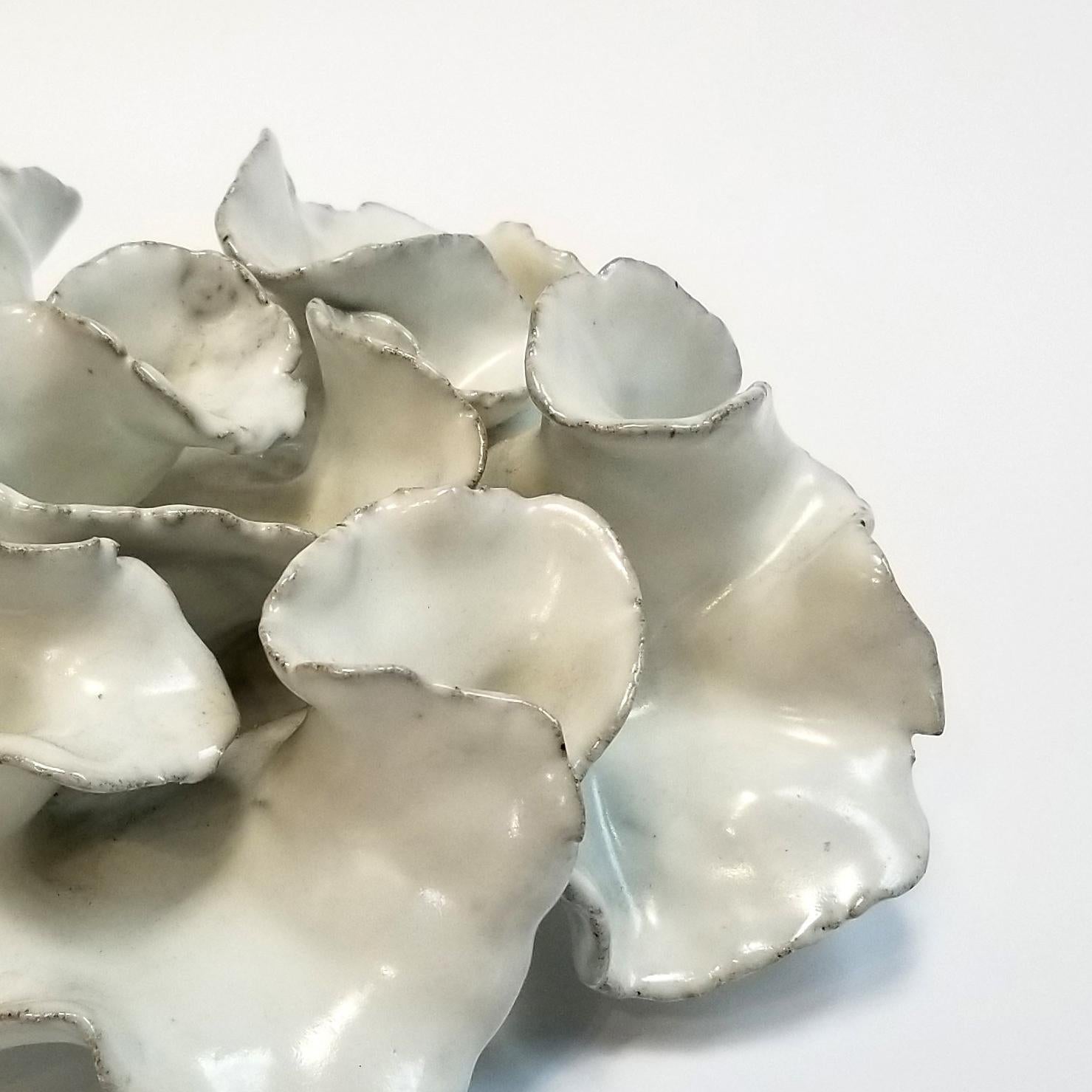 Coral #1 - Gray Still-Life Sculpture by Paul Woodward