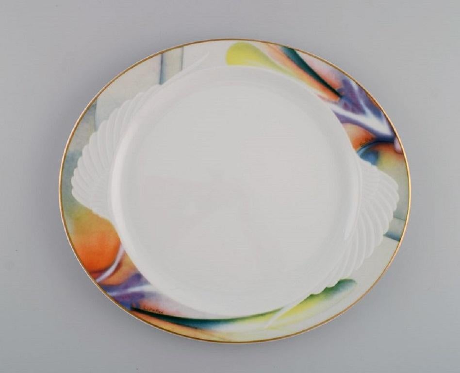 Paul Wunderlich para Rosenthal. 10 platos llanos de porcelana Mythos. Años 80 / 90.
Medidas: 29 x 25 cm.
En excelente estado.
Sellado.