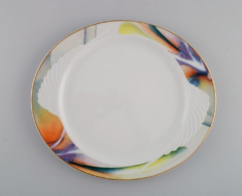 Paul Wunderlich for Rosenthal. 10 Mythos porcelain dinner plates. 1980s / 90s.
Measures: 29 x 25 cm.
In excellent condition.
Stamped.