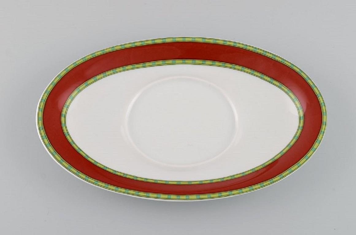 Paul Wunderlich for Rosenthal, Bokhara Sauce Boat with Saucer in Porcelain In Excellent Condition In København, Copenhagen