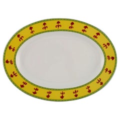 Paul Wunderlich for Rosenthal, Bokhara Serving Dish in Porcelain
