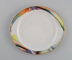 Paul Wunderlich for Rosenthal, Four Mythos Porcelain Plates, 1980s / 90s