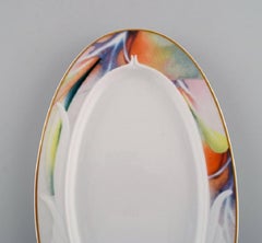 , Paul Wunderlich for Rosenthal, Mythos Serving Dish in Porcelain, 1980s / 90s