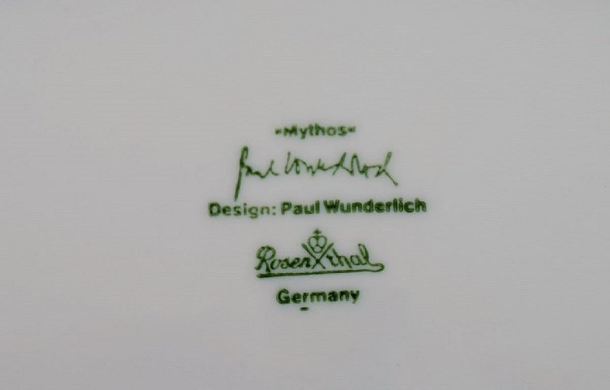 , Paul Wunderlich for Rosenthal, Mythos Serving Dish in Porcelain, 1980s / 90s In Excellent Condition For Sale In Copenhagen, DK