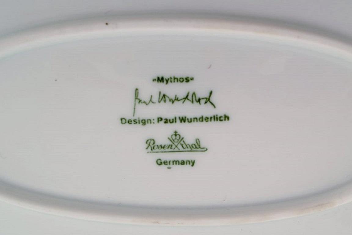 Servierschale Mythos aus Porzellan von Paul Wunderlich für Rosenthal, 1980er / 90er Jahre im Zustand „Hervorragend“ im Angebot in Copenhagen, DK