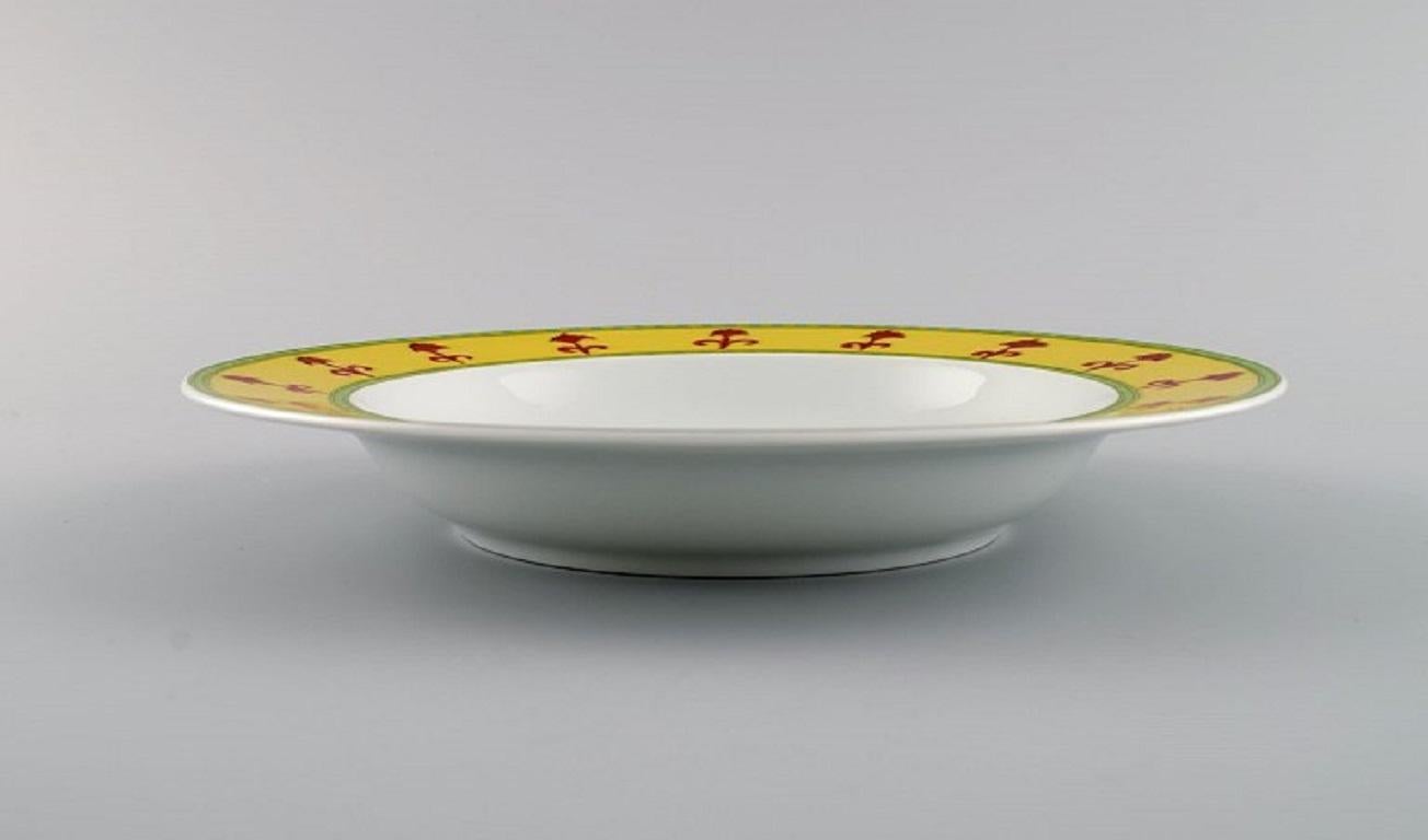 Paul Wunderlich for Rosenthal, Six Bokhara Deep Porcelain Plates In Excellent Condition In Copenhagen, DK