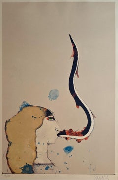 La Pecheresse (Sinner, Figurative, Sensual, Symbolism, 45% OFF - MUST GO)