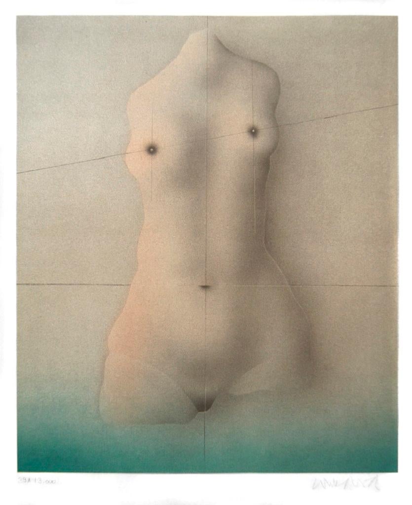 Paul Wunderlich Figurative Print - Les Femmes