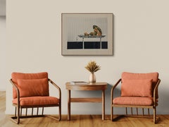 Madame est Servie (Surrealist, Symbolic, Female, Figurative)