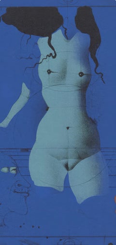 Torso su una pietra azzurra, Souvenir e ritratti d'artista