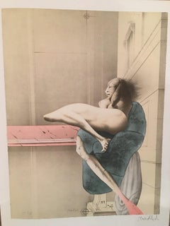 Tribute to Michelangelo - Lithograph by Paul Wunderlich - 1975