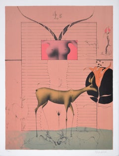 Untitled - Original Lithograph by Paul Wunderlich - 1970
