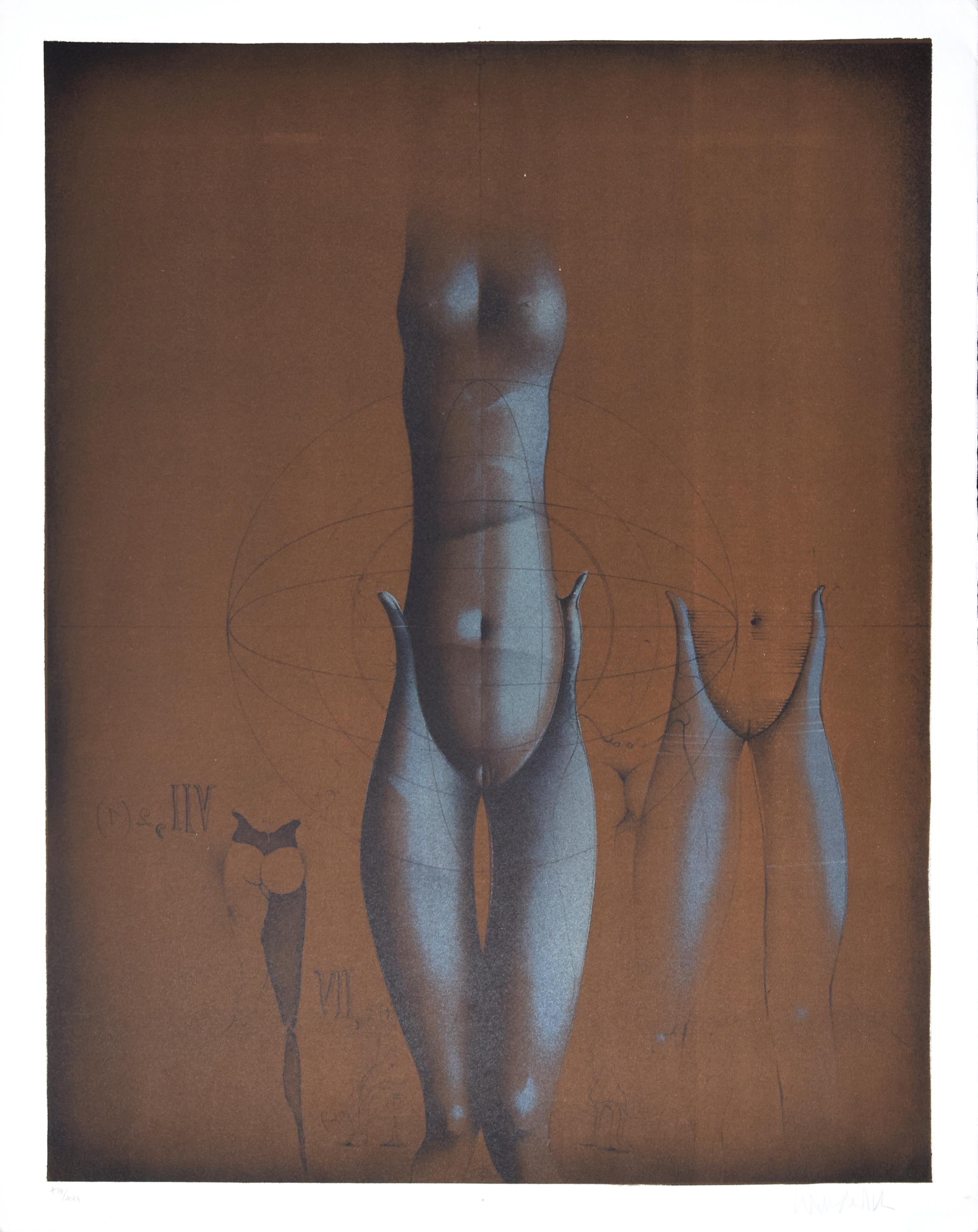 Untitled 3 is an original artwork realized in 1970 by Paul Wunderlich. Hand signed lithograph. Edition of 30 prints (in Roman Numerals).
Image dimensions: 60x45 cm.
Very Good Conditions.