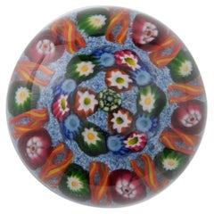 Paul Ysart, fermacarte Millefiori radiale a dieci razze, 1950 ca.