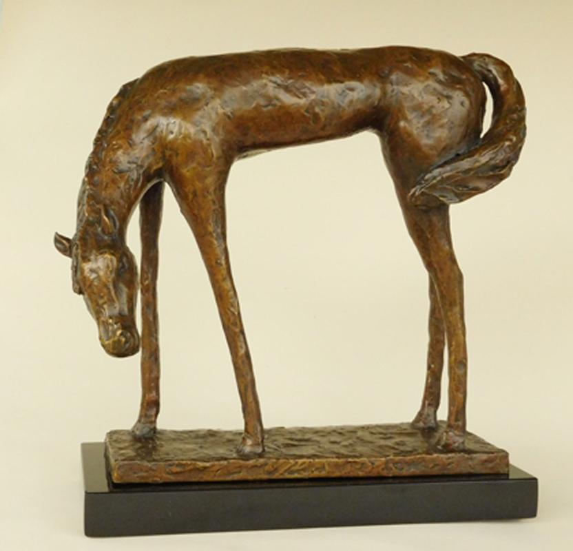 Horse (Bronze Sculpture) small edition 2017 For Sale 1