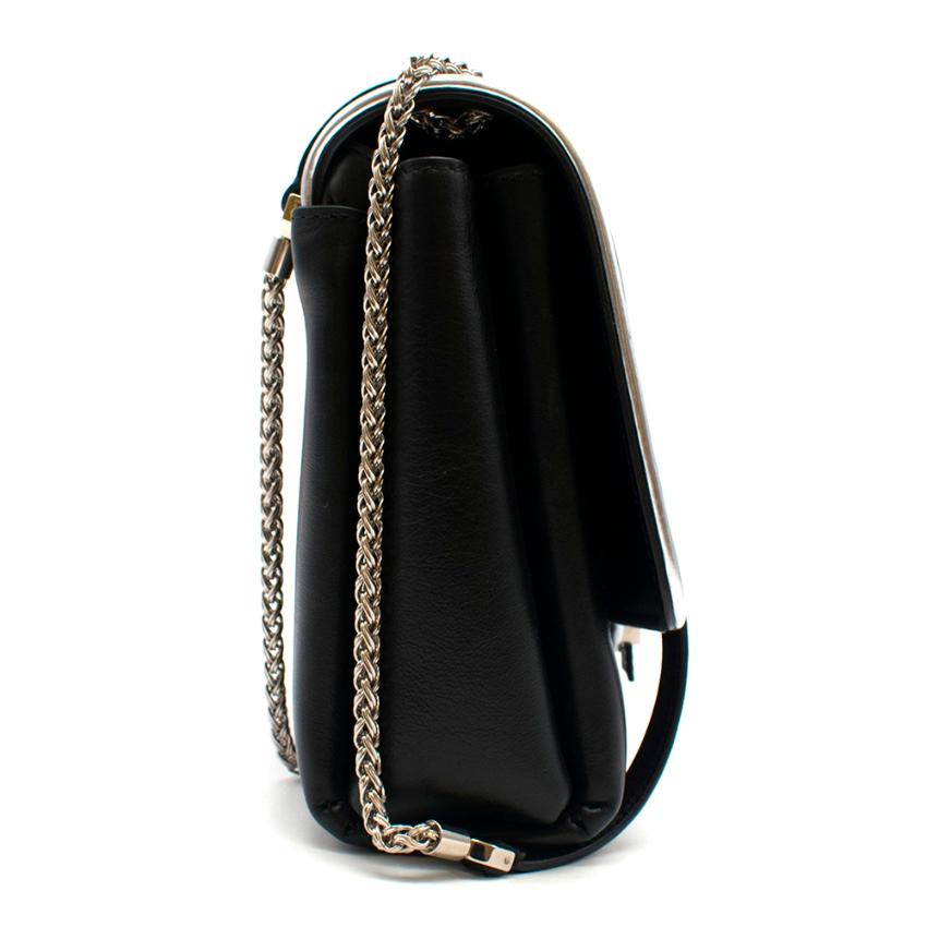 Paula Cademartori Black Leather Alice Shoulder Bag  For Sale 1