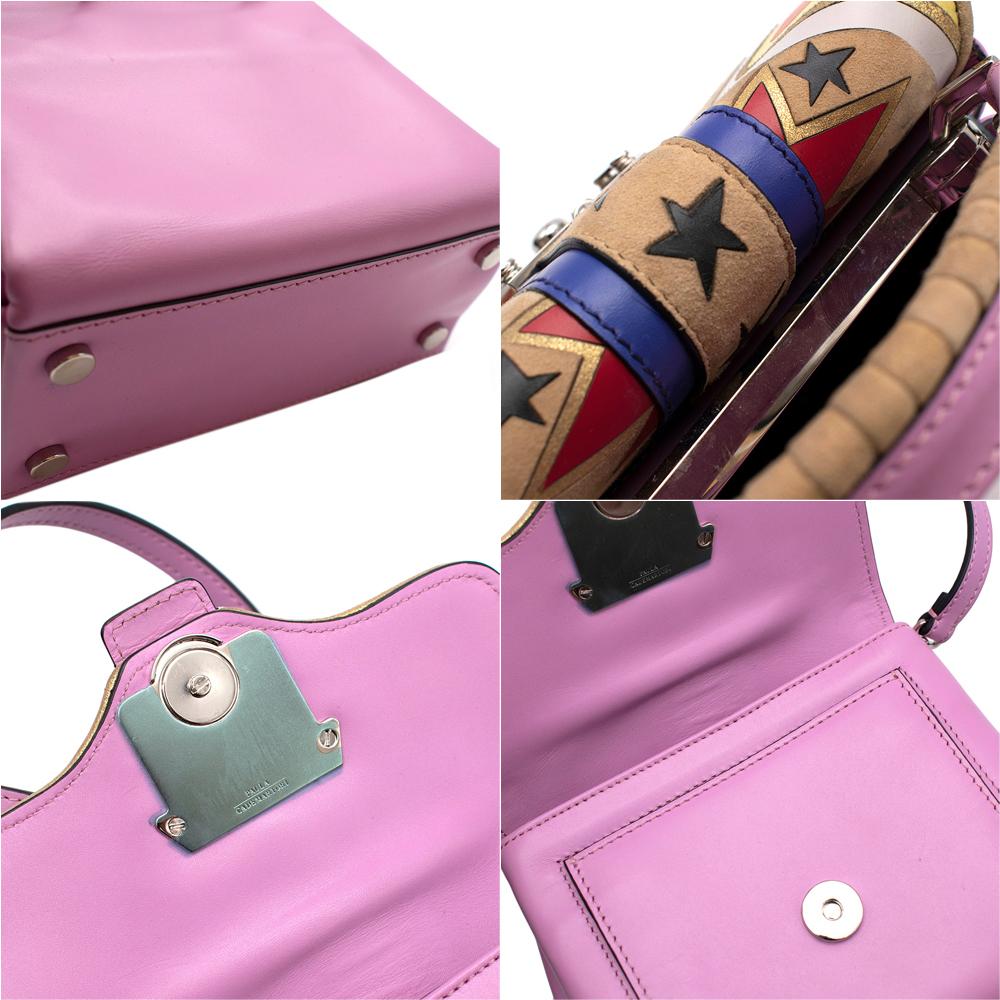 Paula Cademartori Dun Dun Star Pink Shoulder Bag  In New Condition For Sale In London, GB