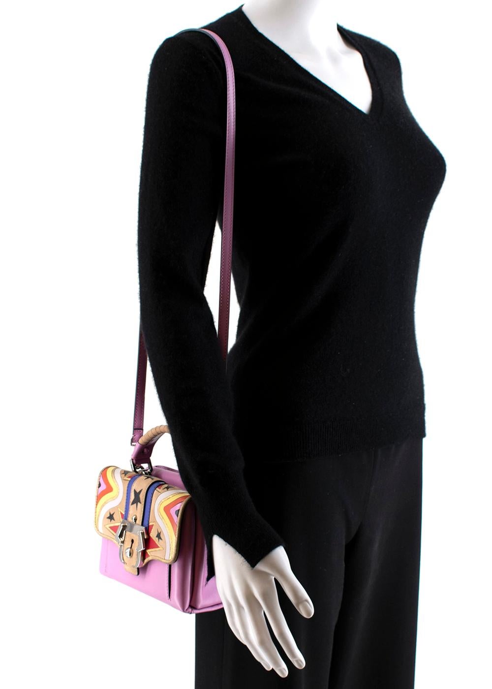 Paula Cademartori Dun Dun Star Pink Shoulder Bag  For Sale 1