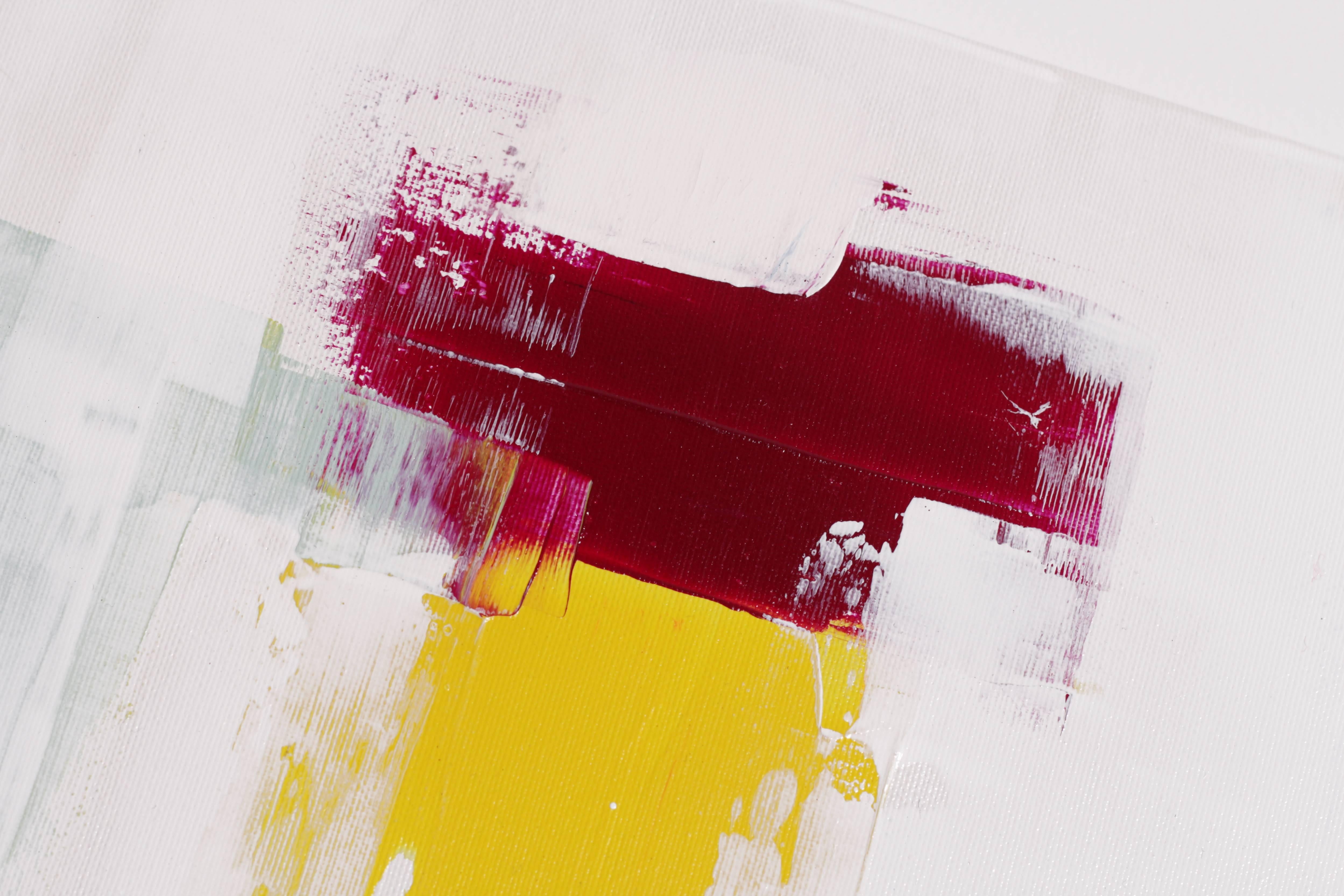 Paula Cherry, Vida primaveral, Pintura original, Arte abstracto, Arte asequible en venta 2