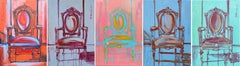 5 peintures originales Louis XVI Collection n°3#4 n°6 n°8 n°1 PaulaCraioveanu 27,5 x 19,5 pouces