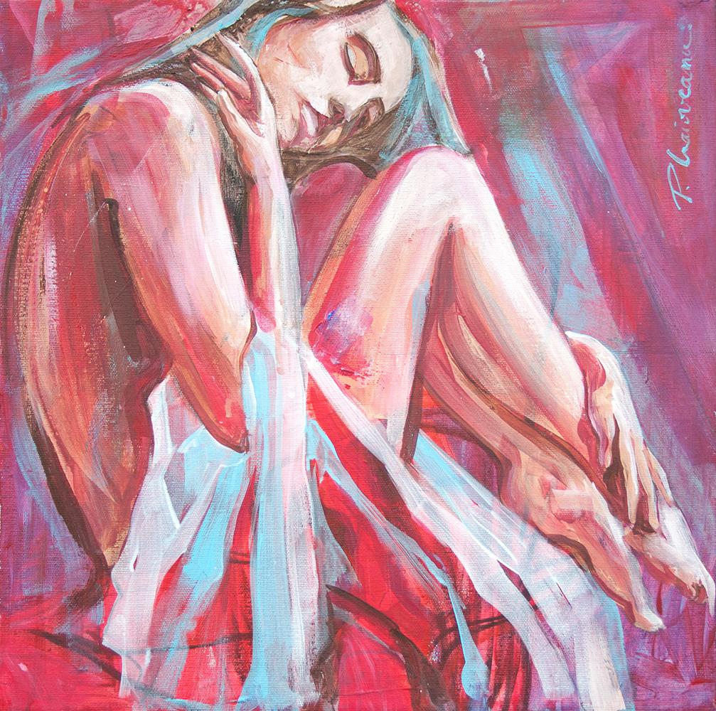 Paula Craioveanu Nude Painting - Ballerina