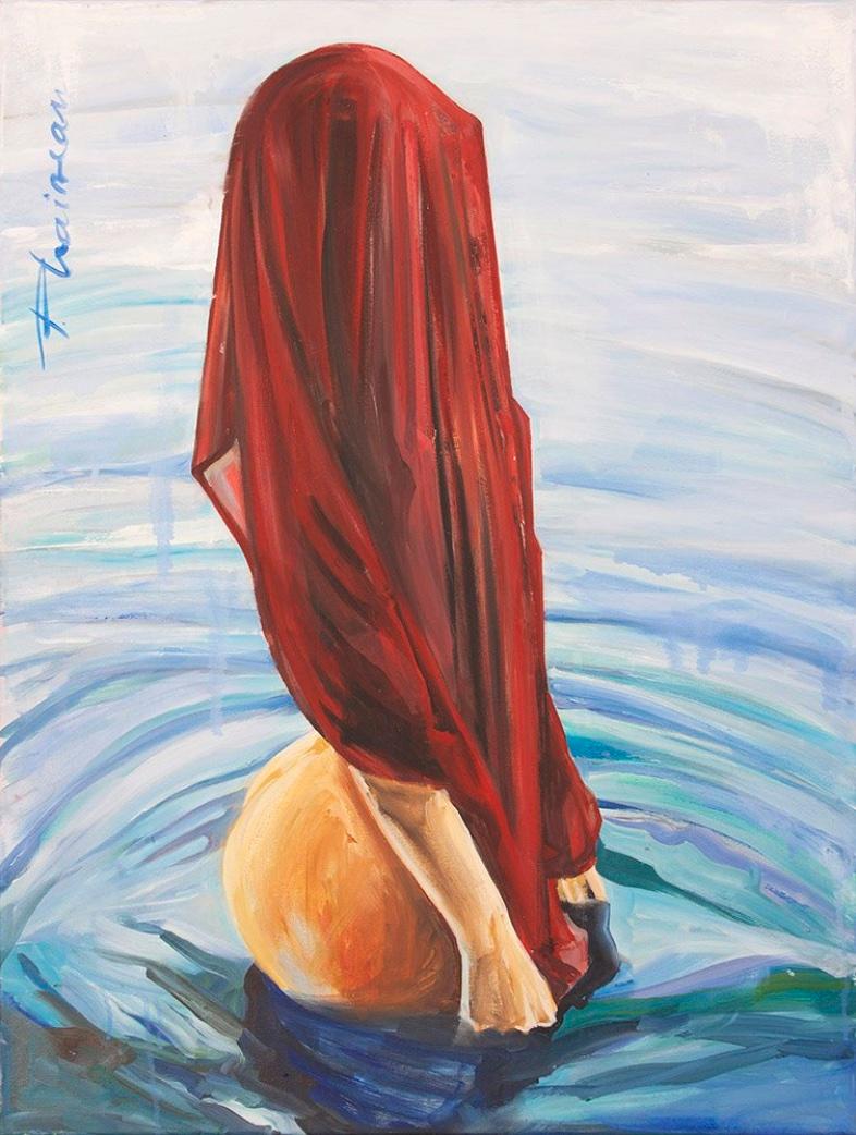 Paula Craioveanu Nude Painting - Break Free 2
