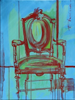 Quadro originale Luigi XVI #7 di Paula Craioveanu 27,5x19,5 pollici, incorniciato