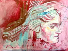 hypnos 2 God of Sleep, signiert Paula Craioveanu, Öl auf Leinwand