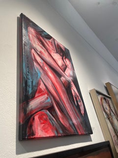 In the Mood for Love  Female Nude original painting by Paula Craioveanu