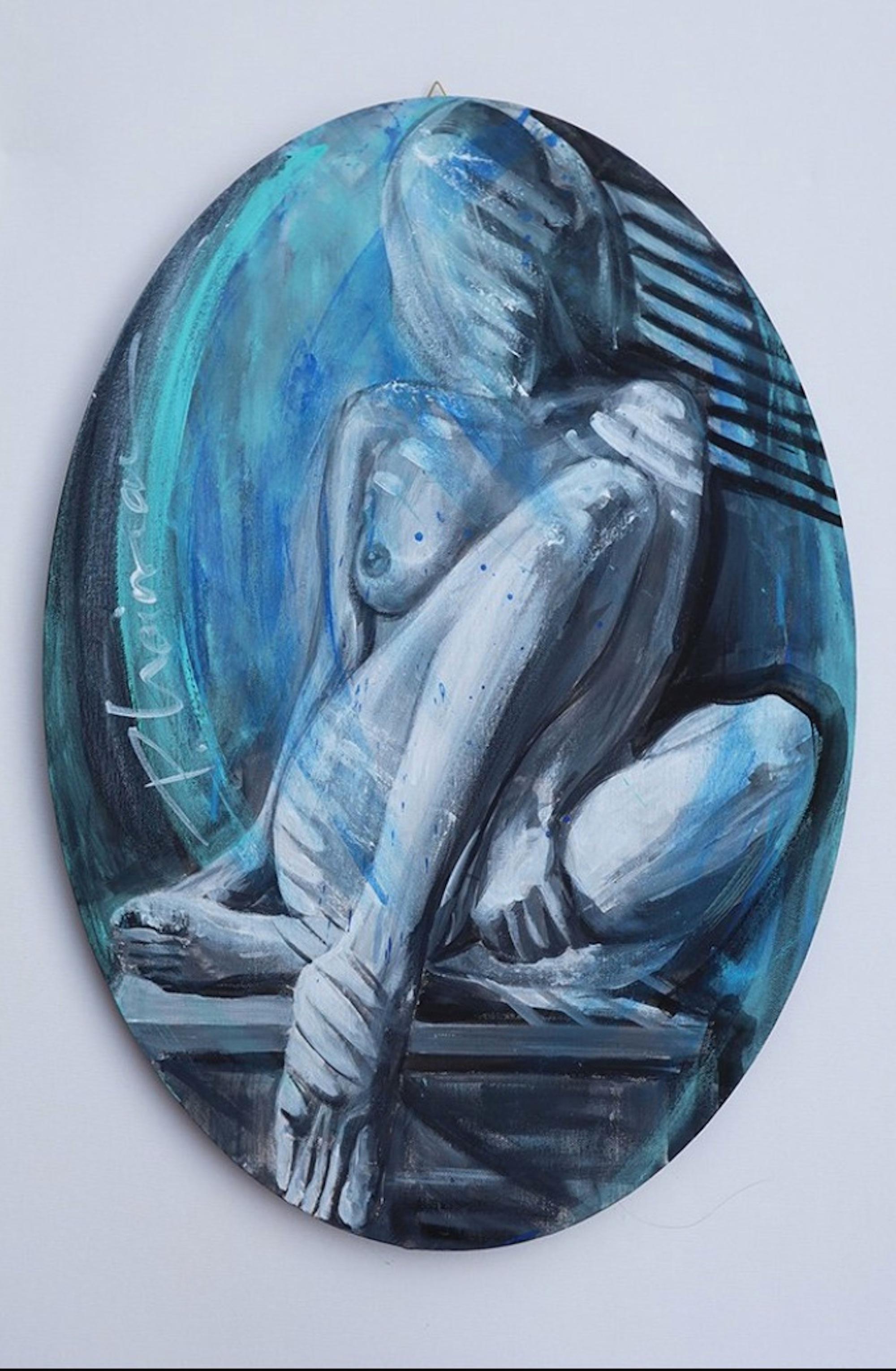 Paula Craioveanu Nude Painting - In the Shadow