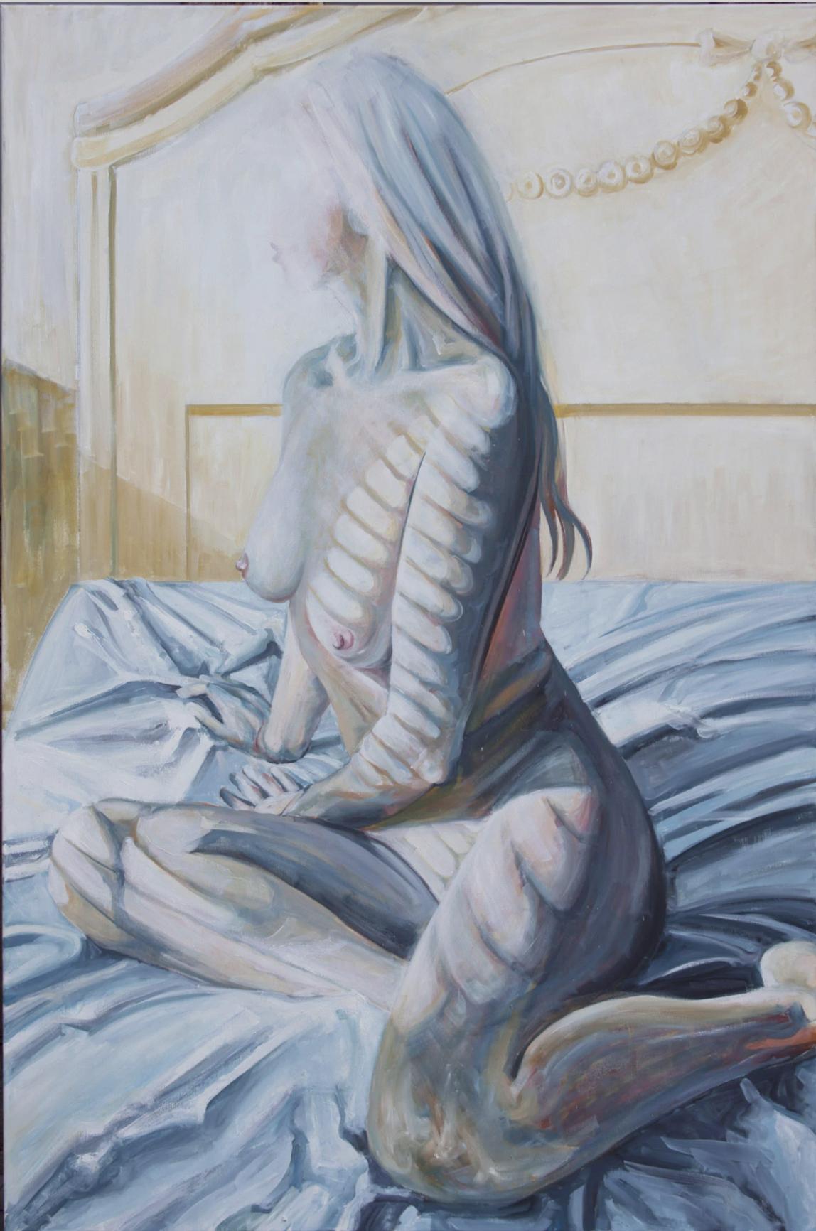 Desnudo bajo la luz del invierno