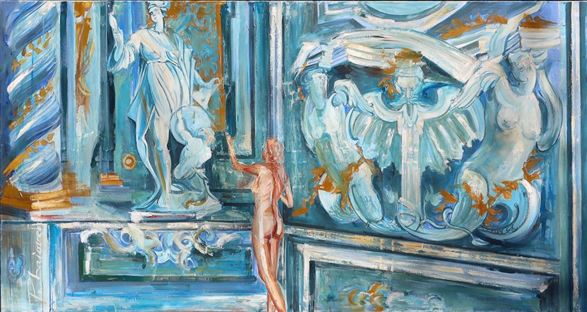 Paula Craioveanu Nude Painting - The Fresco