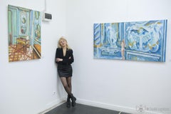 EL FRESCO - gran óleo original de Paula Craioveanu