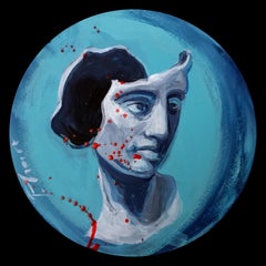 The Muse - unique piece by Paula Craioveanu - Mask - Neo Mythology