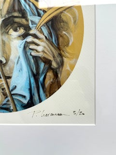 Sueño de San Sebastián giclee enmarcado Paula Craioveanu