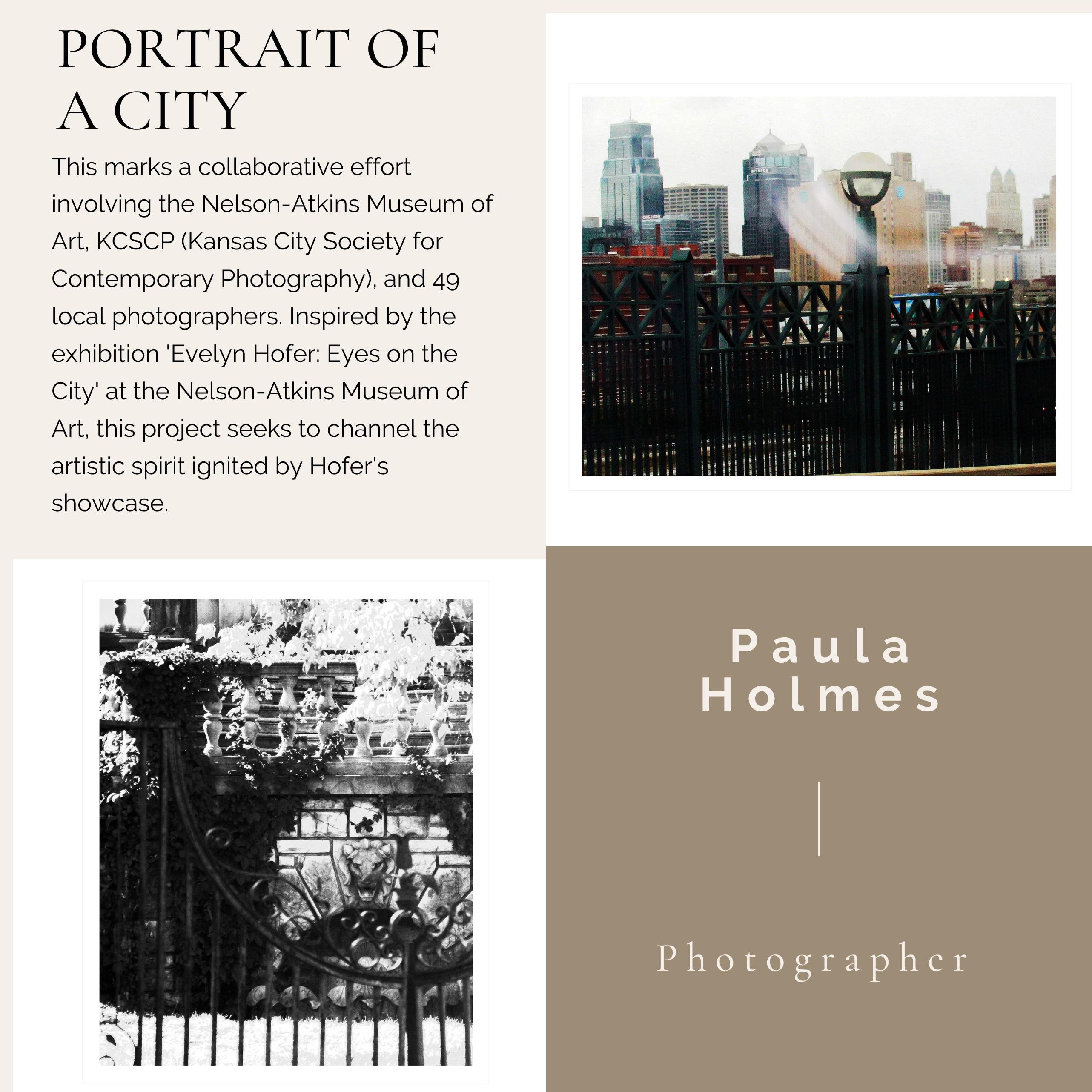Beacon Hill (40% DE DESCUENTO SOBRE EL PRECIO DE LISTA) - Color Photograph Negro de Paula Holmes