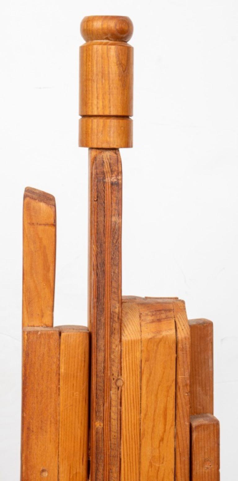 Paula Meizner „Ohne Titel #16“ Holzskulptur (amerikanisch) im Angebot
