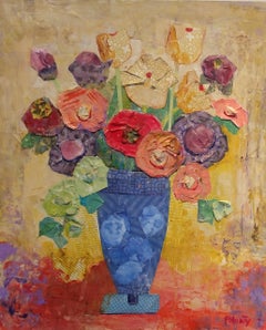 Mood Indigo, Painting, Acrylic on Canvas