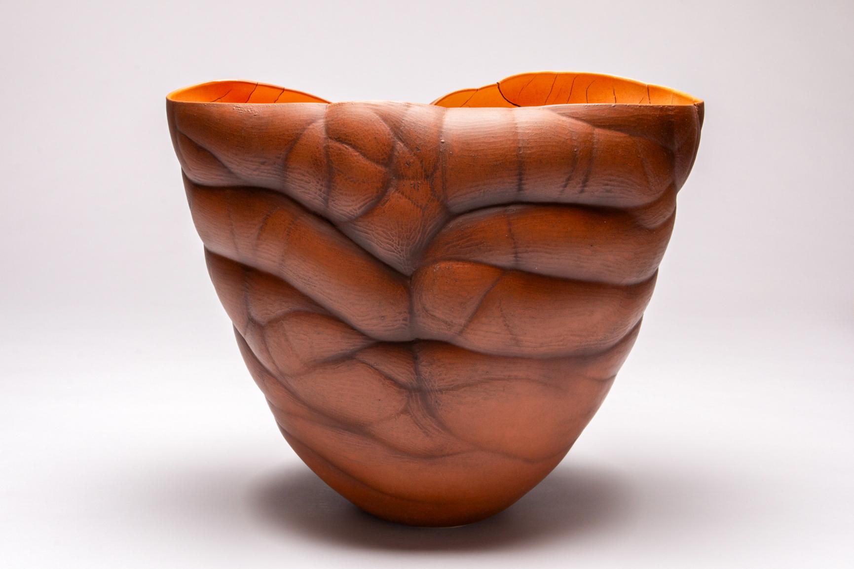 Abbondanza - terra, contemporaneo, astratto, porcellana, scultura in vendita 2