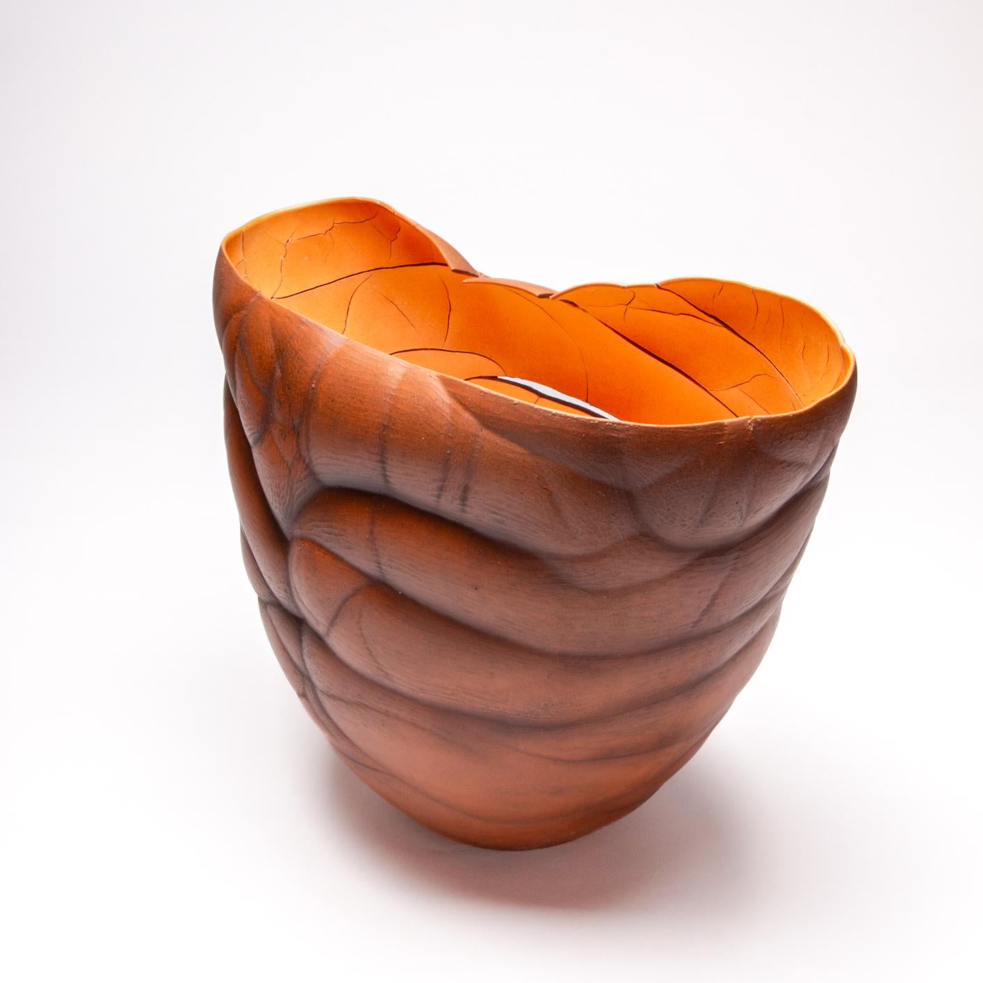 Abbondanza - terra, contemporaneo, astratto, porcellana, scultura in vendita 3