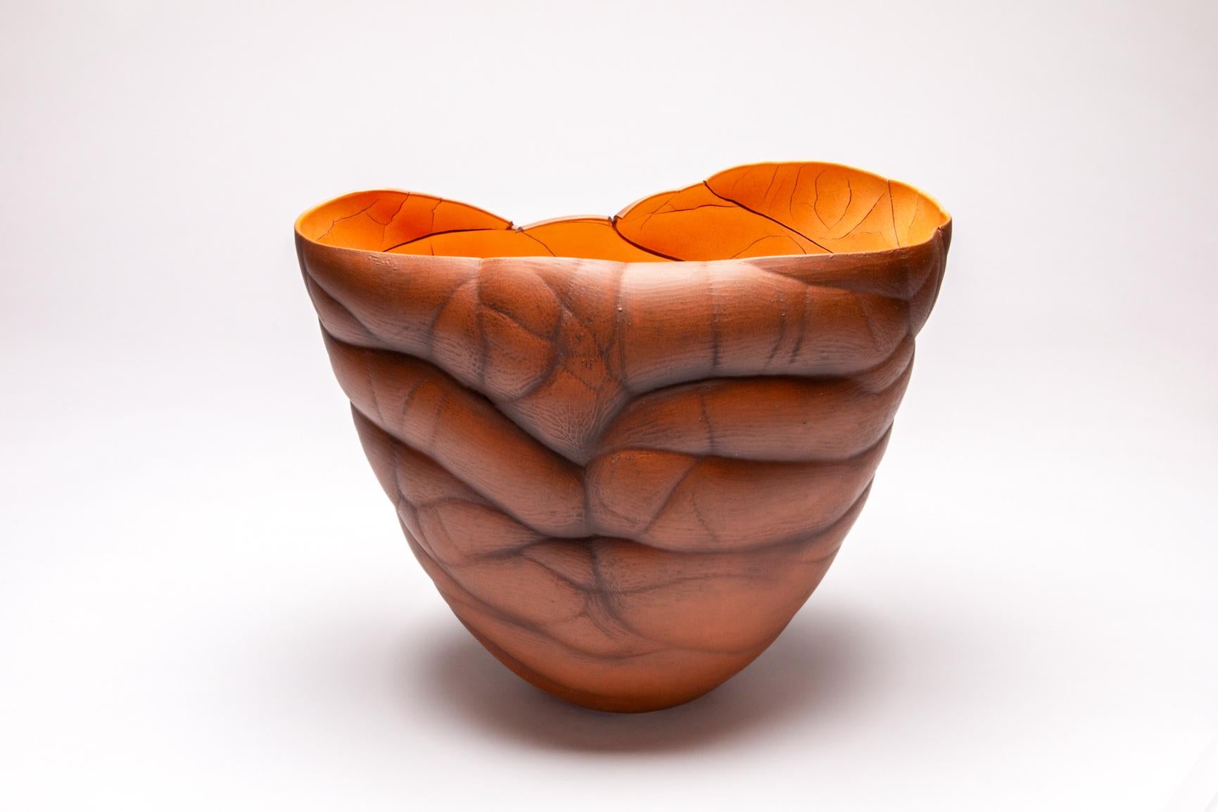 Abbondanza - terra, contemporaneo, astratto, porcellana, scultura in vendita 4