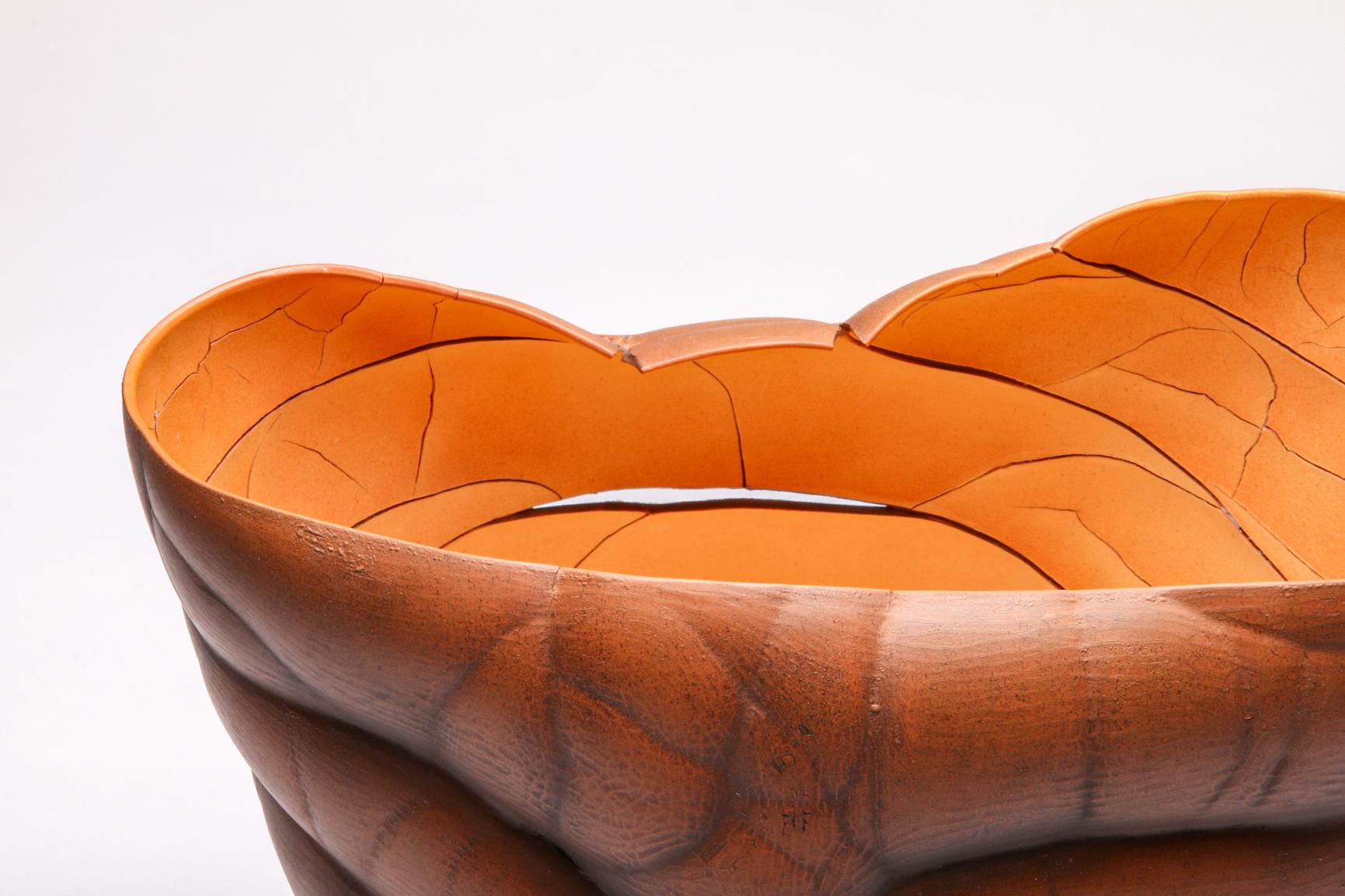 Abbondanza - terra, contemporaneo, astratto, porcellana, scultura in vendita 6