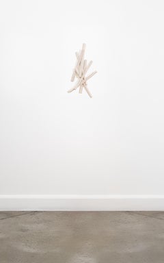 Amass XII - porcelain wall sculpture