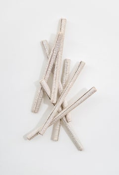 Amass XII - porcelain wall sculpture